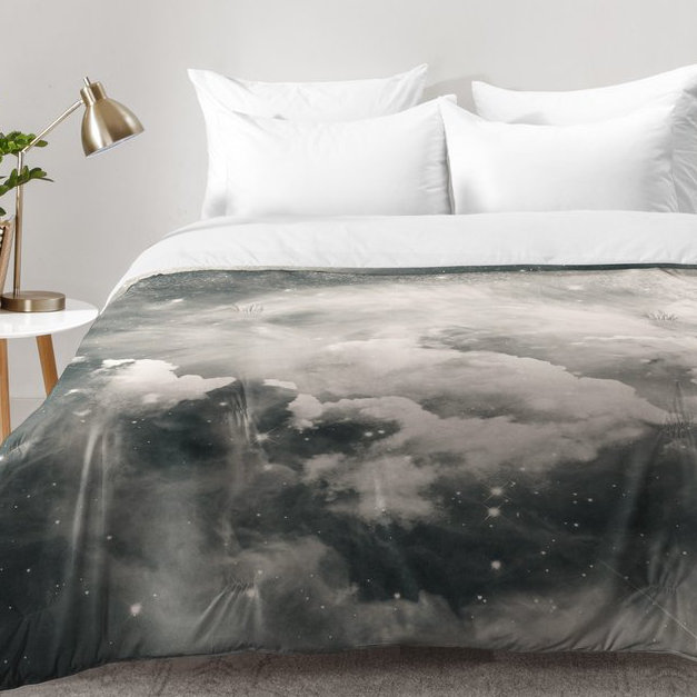 Caleb Troy Modern & Contemporary Polyester Floral Comforter, Twin XL Comforter + 1 Standard Sham