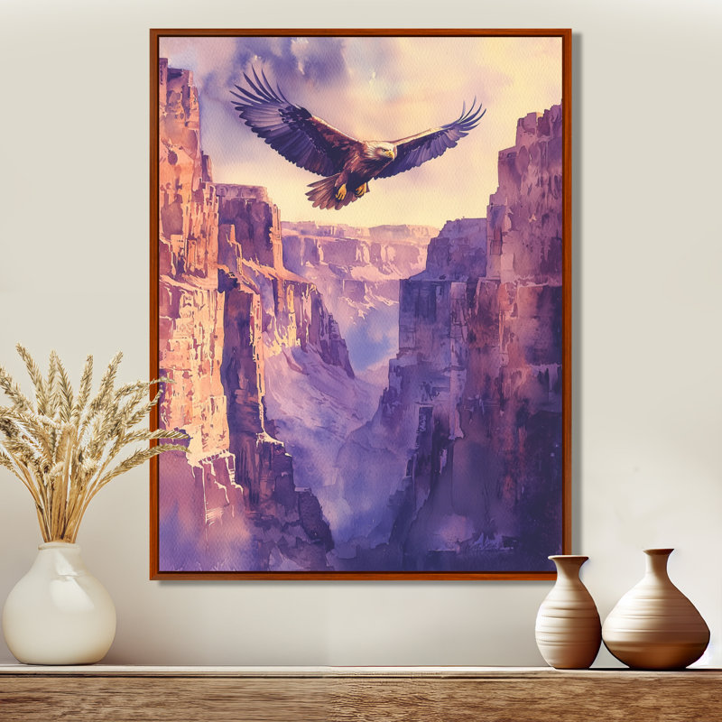 Sawyerville - Animals Canvas Art Print, H 44 po x l 34 po, Impression encadrée flottante, Brun