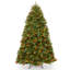 The Holiday Aisle® Newberry Spruce with PowerConnect Dual Color LED Lights-1079972944