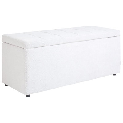 Rabecka Polyester Upholstered Storage Bench