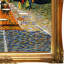 «Cafe Terrace at Night Hand» par Vincent Van Gogh - peinture sur toile encadrée-7583330-7583339