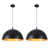 Noir et or est en rupture de stock