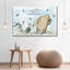 Reproduction sur toile de Winnie l'ourson où je suis peut être perdu-1761036748