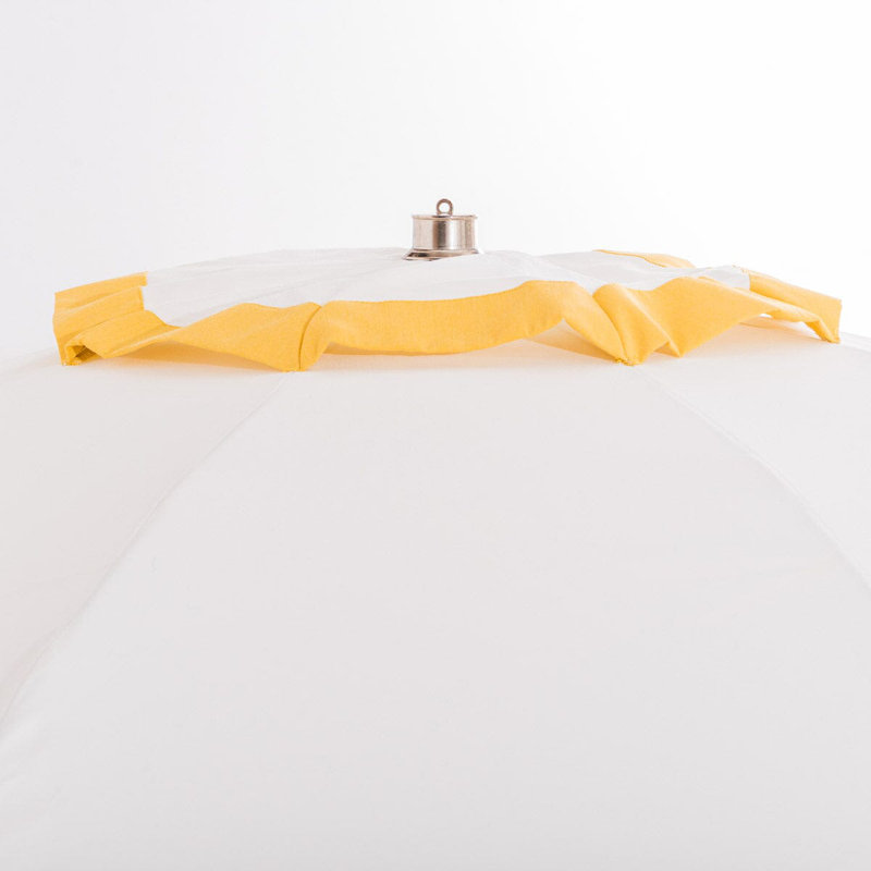 Club 79'' W Umbrella, Yellow/White