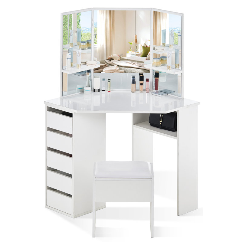 Dressing Table with Mirror