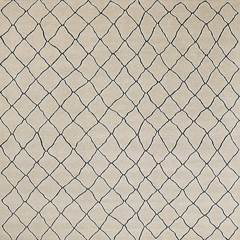 Tapis gris Brondesbury, Carré 7 pi