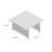 Arve Square Wicker Outdoor Chat Table , 45'' in. W 45'' in. D-72748628