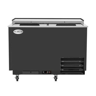 50 in. Commercial Glass Froster in Stainless Steel, ETL Listed, 14 cu. ft. (KM-GF50-SS)