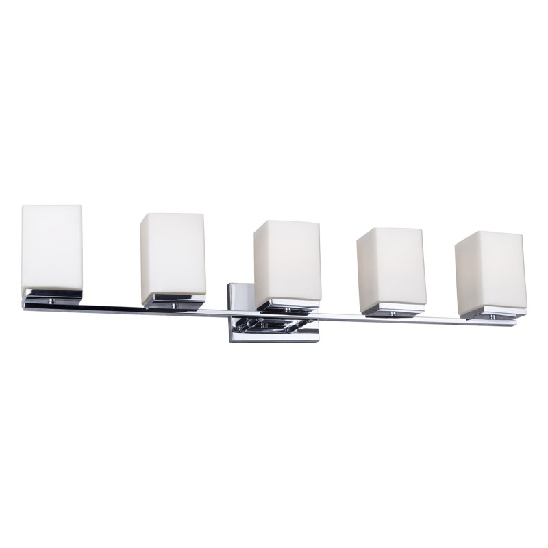 Linch 5 - Light Dimmable Vanity Light, Chrome