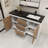 Raghida 58.82'' Single Bathroom Vanity with Plastic Top-108210533