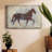 Iron Equine II-Gallery Wrapped Canvas-754657666
