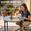 Round Metal Outdoor Side Table , 54cm W 54cm D