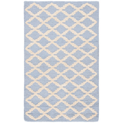 Cannen Hand Tufted Wool Geometric Rug