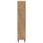 Stagg Natural Oak 4-Door Tall Shoe Storage Cabinet