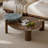 Round Wooden Coffee Table