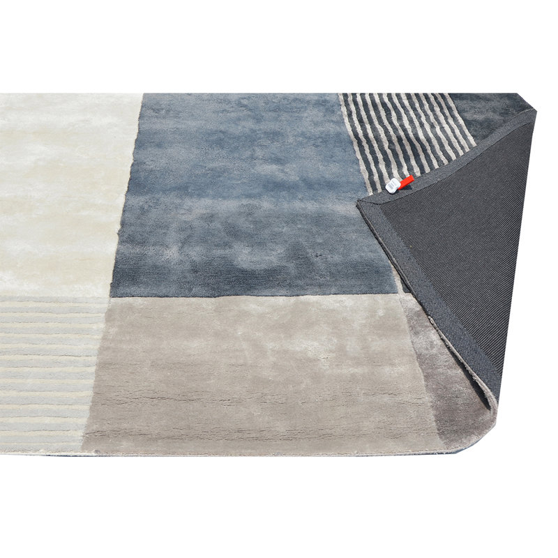 Hand Woven Wool Area Rug, Novelty 6' x 10'