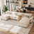 Beige Cotton/Chenille