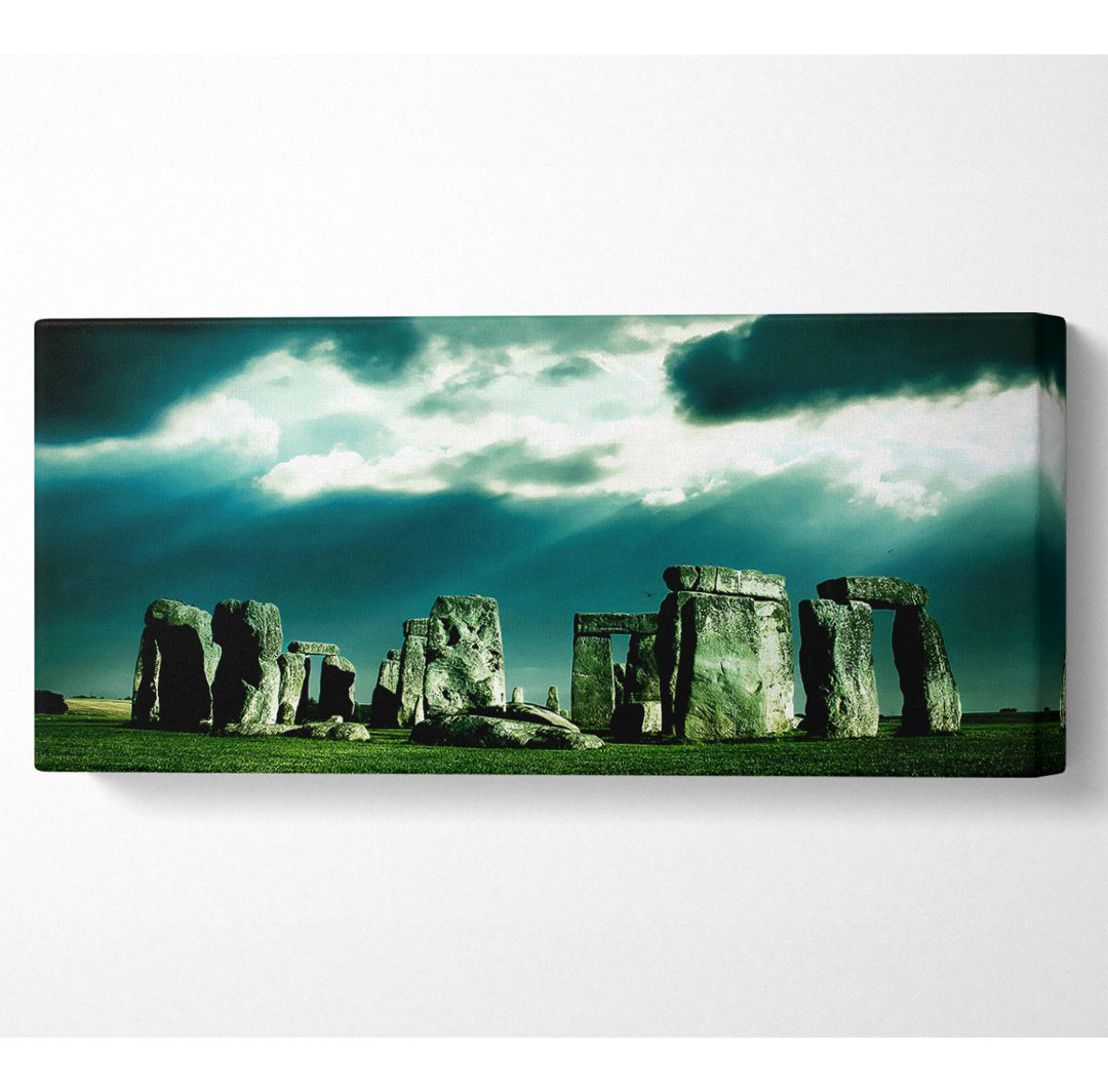 Stonehenge Sunblaze - Kunstdrucke auf Leinwand