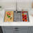 33'' L Drop-In Single Bowl Stainless Steel Kitchen Sink