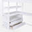 Loft Bed With Desk,Shelves,Two Built-In Drawers And Storage Staircase-408631759-426020751