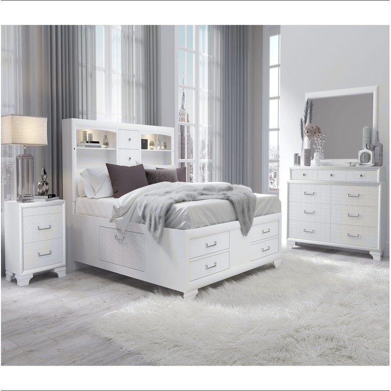 Miroir CIVIC, Blanc