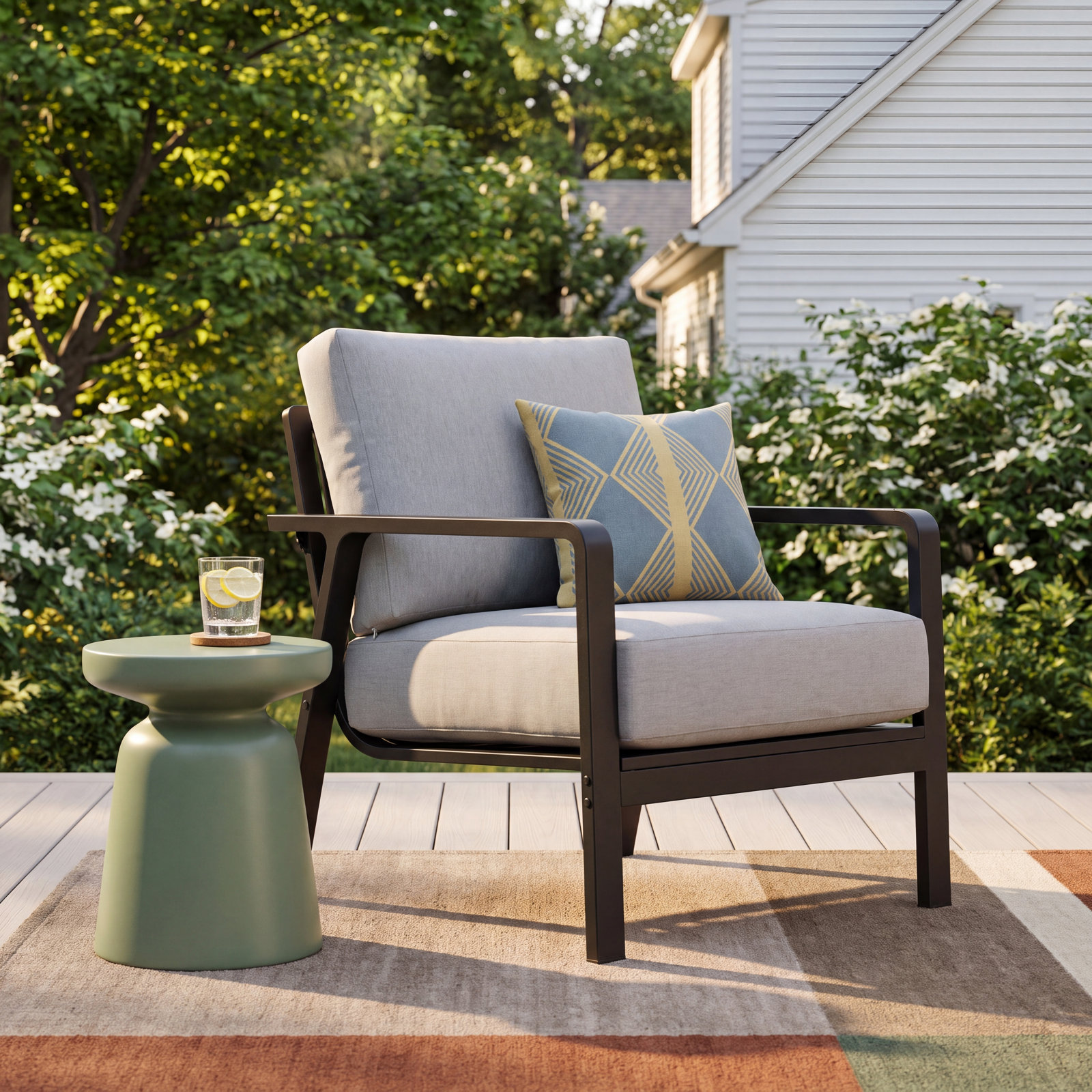 Paros Sunbrella® Patio Lounge Chair