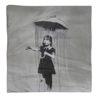 Serviette de table de salle à manger Umbrella girl