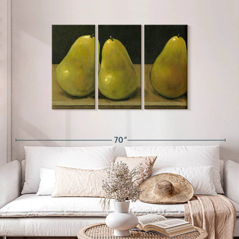Yarlin Pear Study, 28" H x 45" W