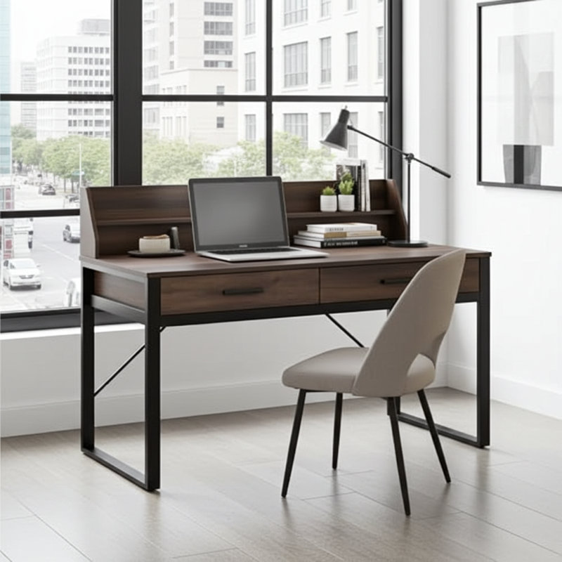 Aireon Steel Computer Desk