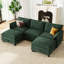 105.9'' Wide L-Shaped Comfy Cloud Couch - Chenille Upholstered 4-Seater Sofa for Your Living Room-335625100