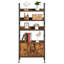 Étagère en acier H 71,65 "x l 31,1"