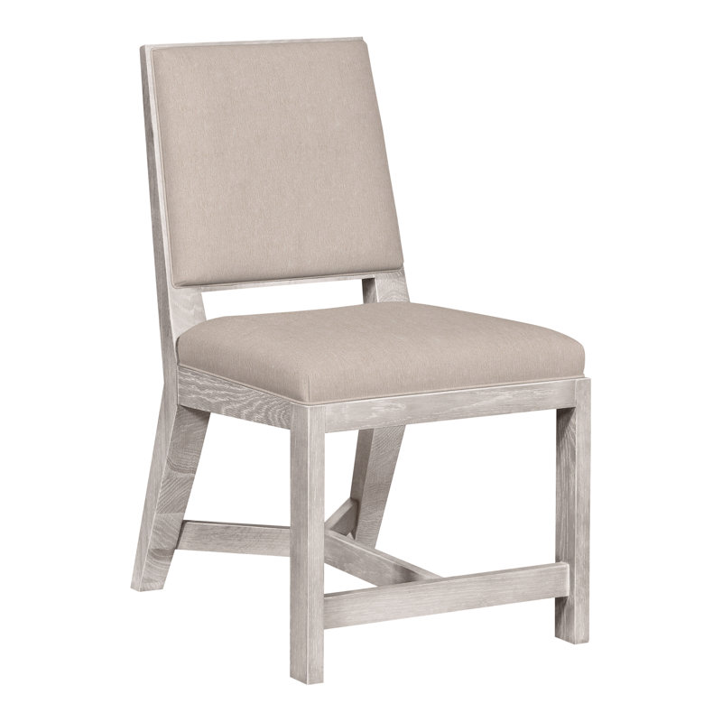 Scoville By Thom Filicia Upholstered Dining Chair, Jiggles Fawn, Dove Gray