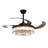 Hamite Colorful remote control ceiling fan with Bluetooth and speaker music