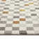 Tilly-Mae Soft low Pile Chequered Cream Rug
