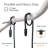 Ambience Pro 27 ft. Solar Outdoor Patio LED String Lights with 12 Spiral Filament Edison Bulbs, Remote Control, Weatherproof-129874436