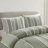 Shay Sage 3-Piece Striped 100% Cotton Full/Queen Comforter Set-101174455-101174456
