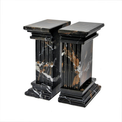 Renaissance Traditional Marble Bookends