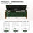 47'' Modern Upholstered Storage Bench With Walnut Wood Legs-1948181147