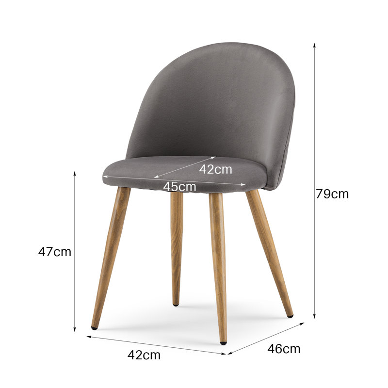 Revamp Upholstered Dining Chair, Grey