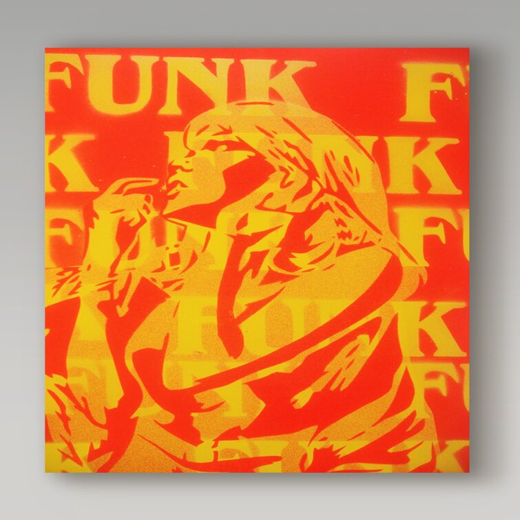 Trademark Art Funk On Canvas by Abstract Graffiti Print | Wayfair