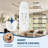 52 Inch American Mordern Cozy Vibrant Natural Style Solid Wood Low Profile Flush Ceiling Fan Without Light-125784049