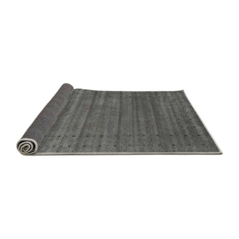 Tapis noir/gris, Rond 4 pi