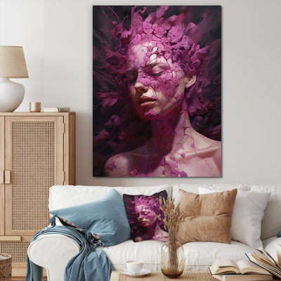 " Surreal Magenta Woman Fusion II "