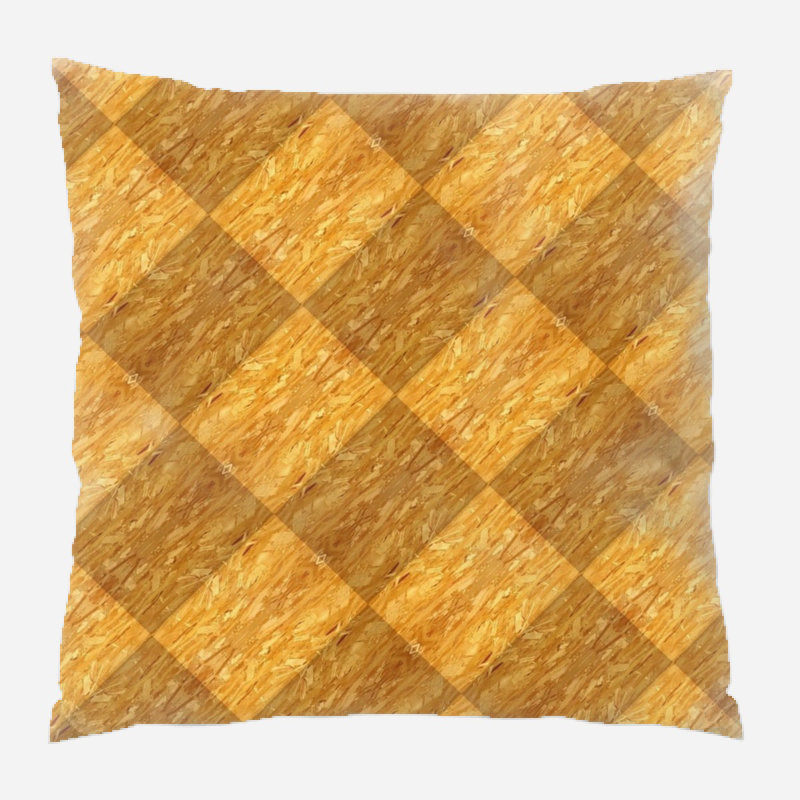 Geometric Microsuede Reversible Throw Pillow
