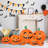 88" W LED Lighted Pumpkins Inflatable