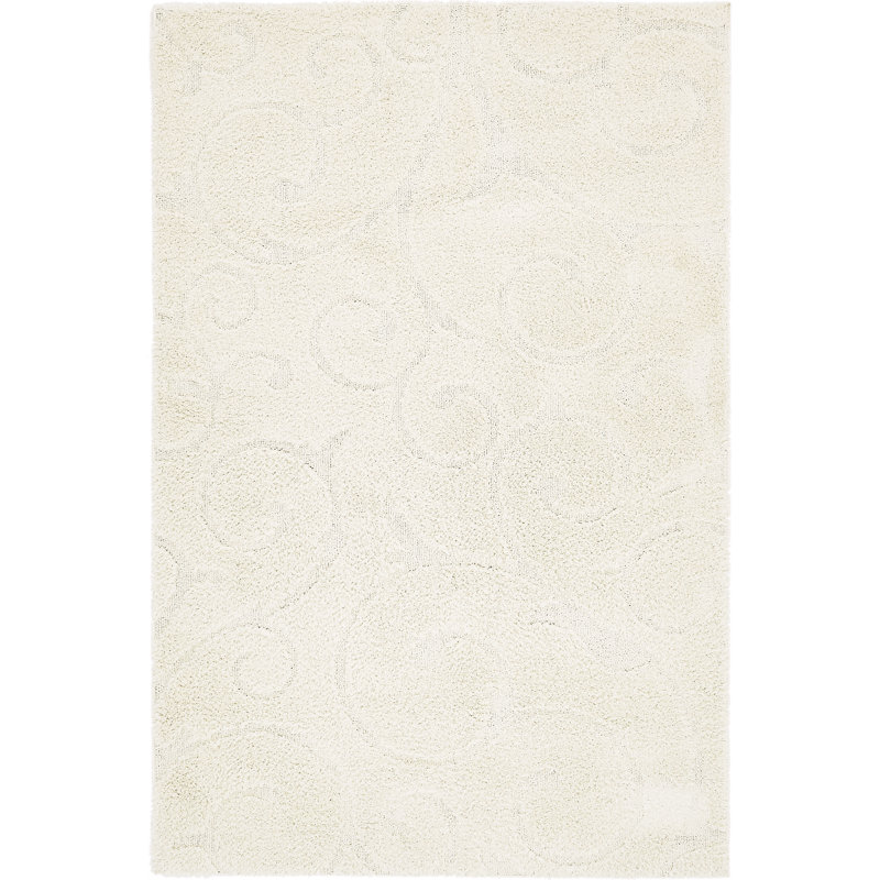 Tapis ivoire Albers, Rectangle 4 pi 1 po x 6 pi 1 po
