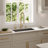 Karran Undermount Quartz Composite 32'' X 19-1/2'' Single Bowl Kitchen Sink-35699384