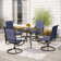 Sutiya Metal Patio Dining Set with Round Table