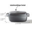 Bella Cucina Aluminum Rectangle Dutch Oven-49936096-49936098