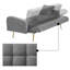 Canapé-lit futon avec 2 coussins Teddy-130165167